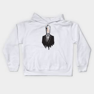 Mysterious Tube Man Kids Hoodie